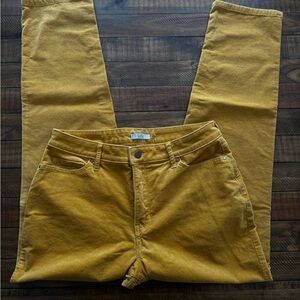 Croft & Barrow Golden Yellow corduroy Pants
